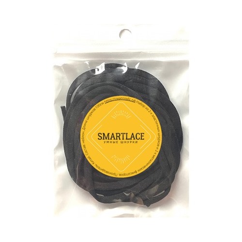 SMARTLACE умные шнурки ЧЁРНЫЙ