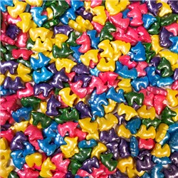 Посыпка кондитерская объемная 3D "Лошадки цветные", 50 гр