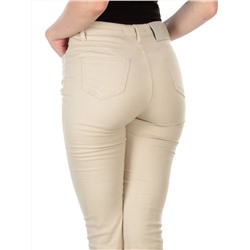 3130 BEIGE Джинсы женские PANDONA (80% хлопок, 20% полиэстер) размер W25