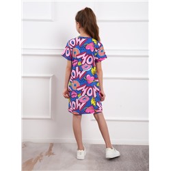 Вспышка - туника розовый