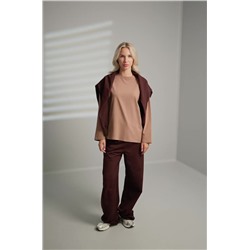 Женский лонгслив оверсайз Happyfox