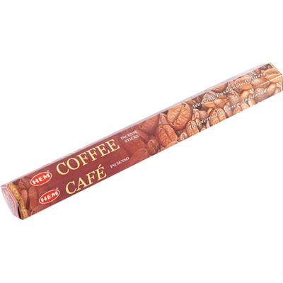 Hem Incense Sticks COFFEE (Благовония КОФЕ, Хем), уп. 20 палочек.