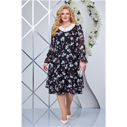 Ninele 2291 черные_ирисы, Платье