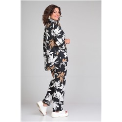 Mubliz 056 цветы, Брюки,  Блуза