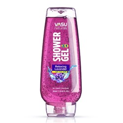 RELAXING LAVENDER Shower Gel 3 in 1, Vasu (РАССЛАБЛЯЮЩАЯ ЛАВАНДА Гель для душа 3 в 1, Васу), 250 мл.