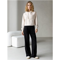 Брюки из тонкого джерси со шнурком