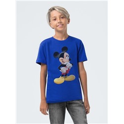 Футболка детская Mickey Mouse, ярко-синяя