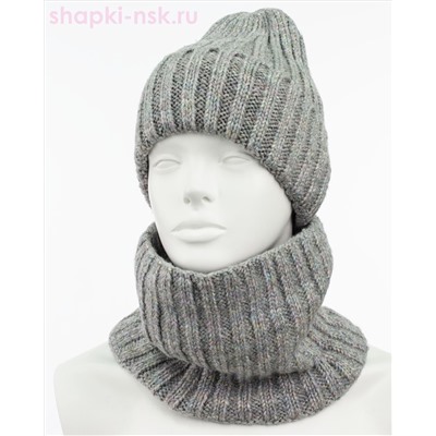 Q 200 D 200 Комплект флис (колпак+снуд) (52-54)