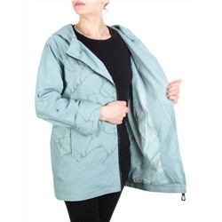 F809 MENTHOL Ветровка женская CO-COCOPINE (85% хлопок, 15% полиэстер) размер 42 (идет на 48 российский)
