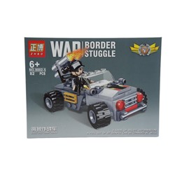 Конструктор War Border Джип 82дет. 19*14см / коробка 8002-5