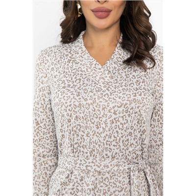 Платье Лаконичный стиль (молочное) П13753-19М