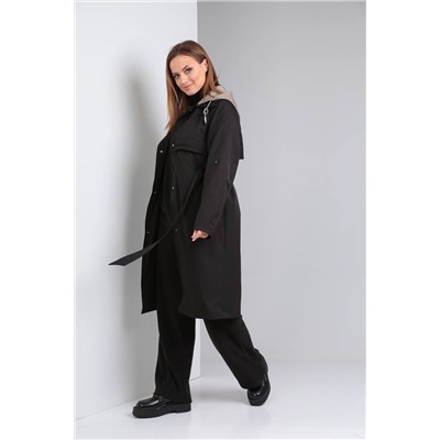 Shetti 2124 черный, Плащ