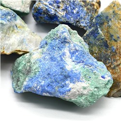 Минерал азурмалахит 22*19*10мм, 5-9г