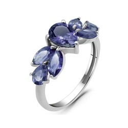 Кольцо из серебра иолит, Свод
