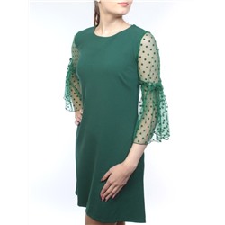 E2001 Платье женское (90% полиэстер, 10% эластан) размер 44