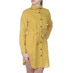 803 Платье хлопковое с воротником Fashion размер 52