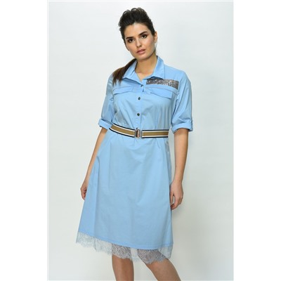 Faufilure outlet С477 голубой, Платье