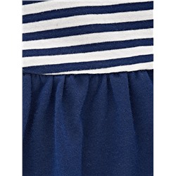 Платье  UD 1435 син/белый