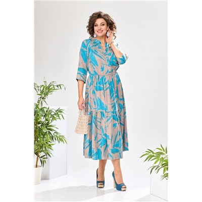 Romanovich Style 1-2373д бирюзовый, Платье