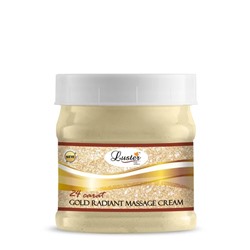 GOLD RADIANT Massage Cream, Luster (СИЯНИЕ ЗОЛОТА массажный крем для лица, Ластер), 500 мл.