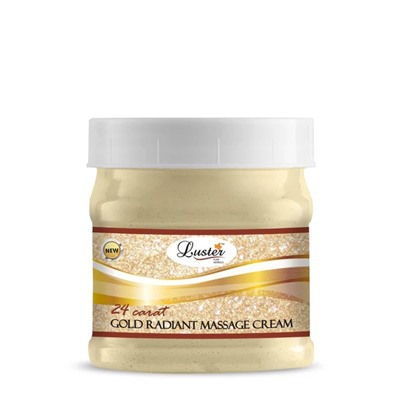 GOLD RADIANT Massage Cream, Luster (СИЯНИЕ ЗОЛОТА массажный крем для лица, Ластер), 500 мл.