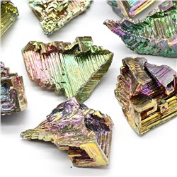 Висмут коллекционный 20*13*14мм, 10-14г