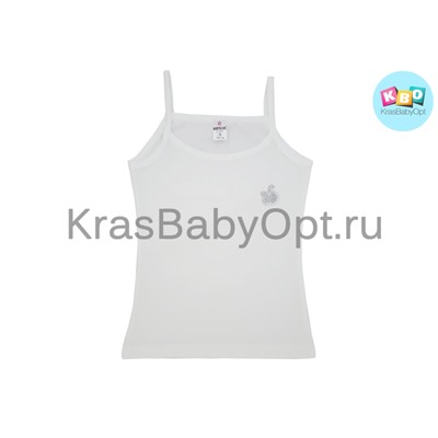 Майка белая для девочки