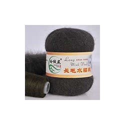 Long mink wool