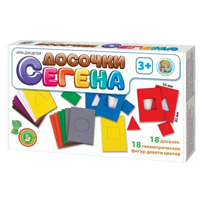 Деревянный пазл-игра «Досочки Сегена»