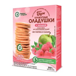 Дом Кедра. Кунжутные оладушки VEGAN с малиной, 250г