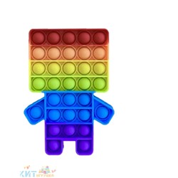 POP IT antistress Сенсорная игрушка с пузырьками МАЙНКРАФТ / Вечная пупырка, popit_minecraft