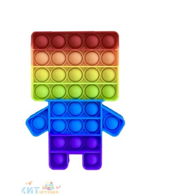 POP IT antistress Сенсорная игрушка с пузырьками МАЙНКРАФТ / Вечная пупырка, popit_minecraft