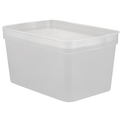 Ящик для хранения Keeplex Trendy 2,3 л 21,1х14,1х11 см KL350111000 матовый кристалл
