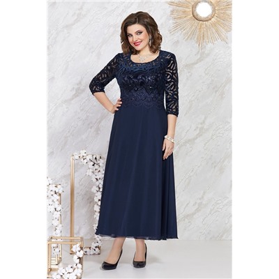 Mira Fashion 3978-6 синий, Платье