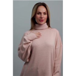 Женский свитер оверсайз с высоким воротом Happyfox