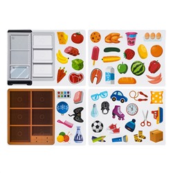 Пластик на липучках «Съедобное-несъедобное» (в конверте A4)