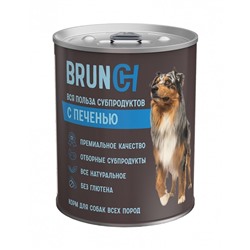 Четвероногий Гурман Brunch 340 г для собак с печенью 403109003 АГ