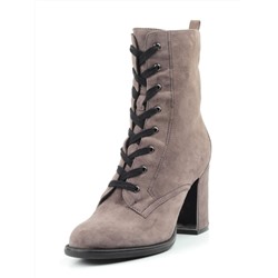 ALIMPA2-3-6 GREY Ботинки женские (натуральная замша, байка) размер 37