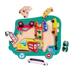 Пазл вкладыш «Люблю машинки»