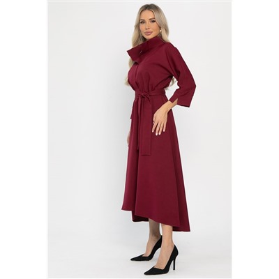 Платье Лорита (бордовое) П14299-16М