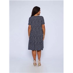 Платье женское Текс-Плюс, цвет синий белый