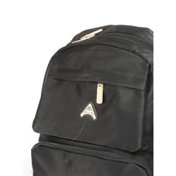 Рюкзак жен текстиль JLS-DA-002,  1отд,  5внеш+3внут карм,  черный 256417