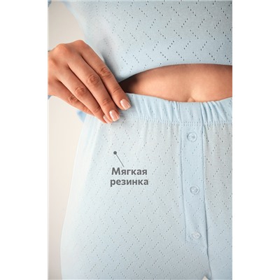 Женская пижама с брюками из ажурного хлопка Happyfox