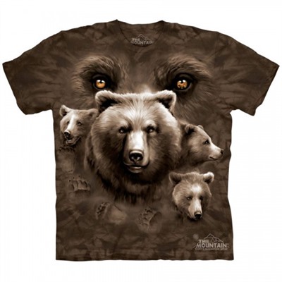 Футболка The Mountain "Bear Eyes" (детская)