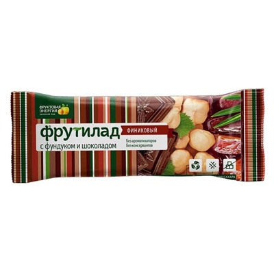 Белое дерево. Фрутилад "Финиковый с фундуком и шоколадом", 42г