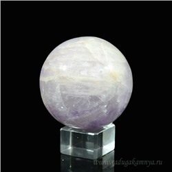 Шар из аметиста, диаметр 62мм, 361г, 2сорт.