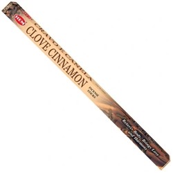 Hem Incense Sticks CLOVE CINNAMON (Благовония ГВОЗДИКА КОРИЦА, Хем), уп. 8 палочек.