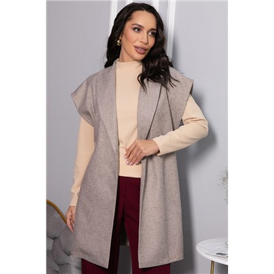 Жилет костюмный Жюлли (бежевый) Б14487-4М