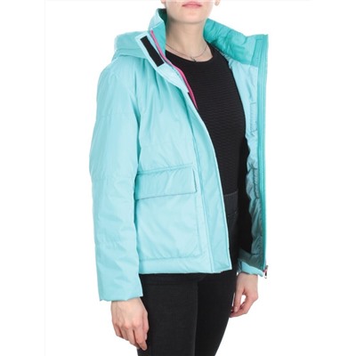 D003 TURQUOISE Куртка демисезонная женская (100 гр. синтепон) размер L (46) - 52 российский