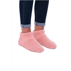 Носочки КОМБИ "БУКЛЕ" цвет ЛОСОСЬ